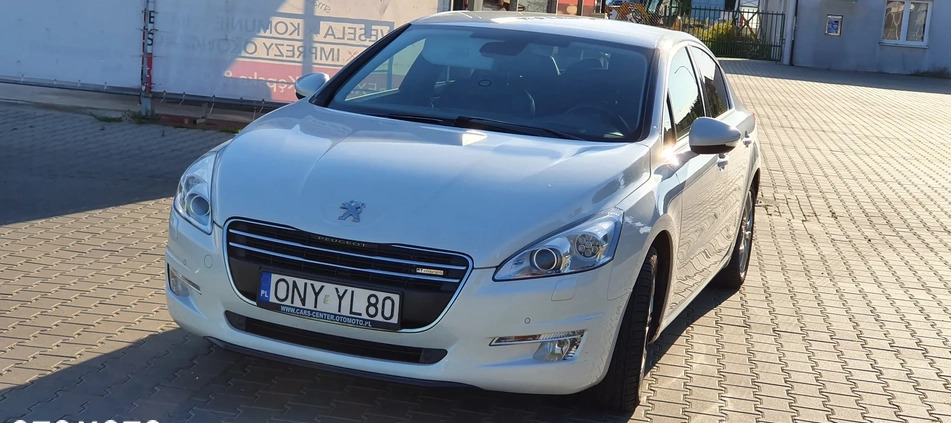 Peugeot 508 cena 27900 przebieg: 291000, rok produkcji 2012 z Nysa małe 562